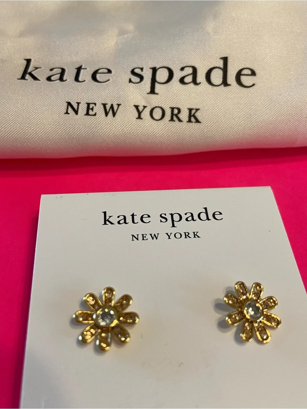 KATE SPADE ! EARRINGS ❤️ - Picture 4 of 4
